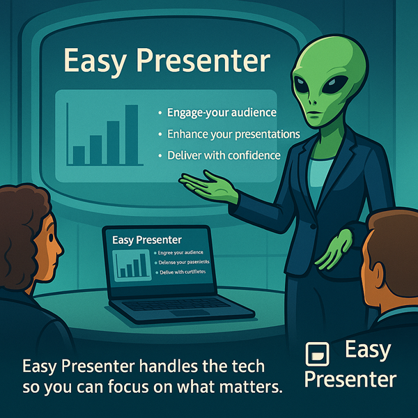 Easy Presenter promotional illustration